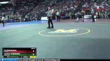 Semifinal - Wyatt Olberding, Falls City vs Ty Rainforth, O`Neill