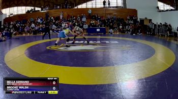 131 lbs Cons. Round 1 - Brooke Walsh, Alfred State vs Bella Serrano, New Jersey City University