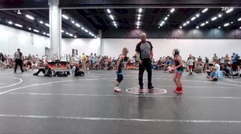 57 lbs Round 3 (4 Team) - Evangeline Jo Ballay, Cartel vs James Irvine, Missouri Outlaws