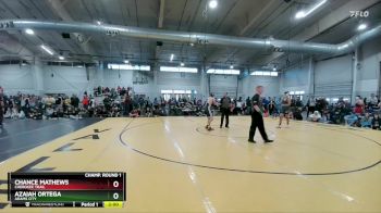 138 lbs Champ. Round 1 - Azaiah Ortega, Adams City vs Chance Mathews, Cherokee Trail