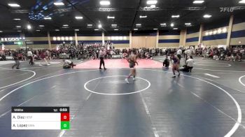 126 lbs Round Of 128 - Andrew Diaz, Hesperia WC vs Aj Lopez, Grindhouse WC