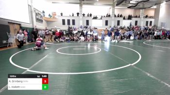 132 lbs Round Of 32 - Aviv Grinberg, Sharon vs Liam Hallett, Sandwich