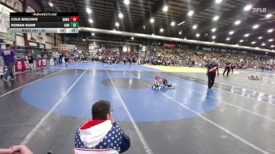 60 lbs Cons. Round 3 - Cole Mischke, Dakota Boyz Wrestling Club vs Roman Bahr, American Outlaws Wrestling