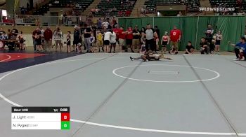 73 lbs Round Of 16 - Jackson Light, Morris Fitness Wrestling Club vs Nathan Pygeol, Compound Wrestling