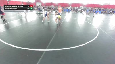 150 lbs Placement Matches (8 Team) - Henry Johnson, Mahtomedi vs Tristan Dauner Olson, Rochester Century A