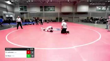 126 lbs Rr Rnd 1 - Owen Lehman, LAW vs Braxton Rice, Compound York