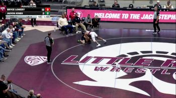 157 lbs Jaivon Jones, Little Rock vs Bryce Lowery, Indiana