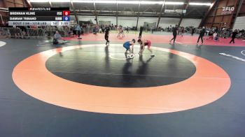 121B lbs Rr Rnd 2 - Brennan Kline, Pitcrew vs Damian Tebano, Hammer Wrestling Club