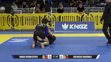 Enrique Antonio Esteves vs Eric Michael MacDonald 2025 Pan IBJJF Jiu-Jitsu No-Gi Championship