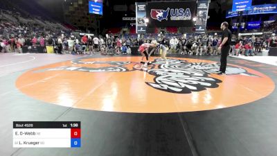 100 lbs Cons 32 #1 - Essynce Owens-Webb, NE vs Liza Krueger, SD