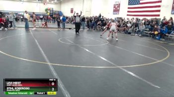 152 lbs Cons. Round 2 - Levi Miest, Saint James Area vs Stihl Koberoski, Mankato West