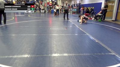 105 lbs Round Of 16 - Andrew Cosgrove, Rednose W.S. vs Hudson Drake, SHWA