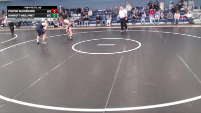 165 lbs Quarterfinal - Colten Gundersen, Augustana (SD) vs Garrett Willuweit, Nebraska-Kearney
