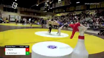 170 lbs 3rd Place Match - Michael McGettigan, Tesoro vs Juan Segura, Capistrano Valley H S