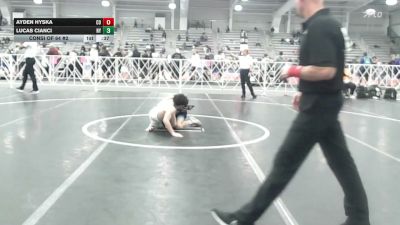 106 lbs Consi Of 64 #2 - Ayden Hyska, CO vs Lucas Cianci, NY