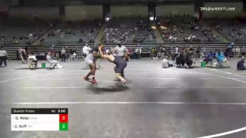 285 lbs Quarterfinal - Dillyn Miller, Iowa Western vs Curtis Ruff, Triton