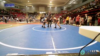 138 lbs Consolation - Calissta Armentor, Skiatook Youth Wrestling vs Cadence Carter, Vinita Kids Wrestling