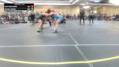 165 lbs Round Of 16 - Leila Millanes, Red Mountain WC vs Nayeli Nunez, Scotsmen WC