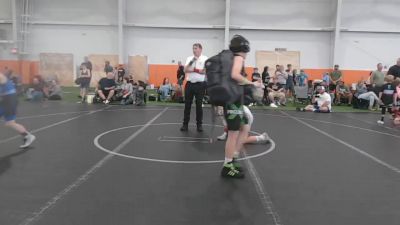 92 lbs Round 4 (8 Team) - Logan Nuzum, Ohio Gold vs Luke Hageman, CP Wrestling