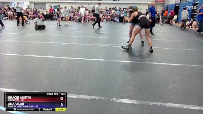 132 lbs Semifinal - Gracie Austin, Charlotte vs Ana Vilar, Flagler Wrestling Club