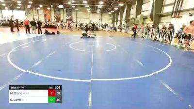 220 lbs Rr Rnd 1 - Michael Diorio, MetroWest United Black vs Shane Dams, Attrition Wrestling Gold