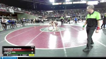 132G Semifinal - MacKenzie Shearon, Redmond Girls vs Julietta Leal, La Pine Girls