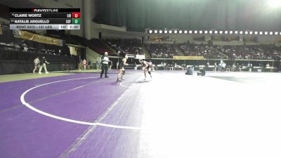 131 lbs Round Of 16 - Claire Wortz, Liberty (W) vs Natalie Arguello, UCF (W)