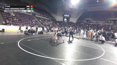 175 lbs Champ. Rd Of 16 - J.T Lile, Pueblo West Storm Wrestling vs Angel Hernandez Nunez, Junior Cougar Wrestling Club