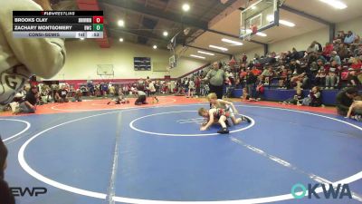 67 lbs Consolation - Brooks Clay, Skiatook Youth Wrestling vs Zachary Montgomery, Berryhill Wrestling Club