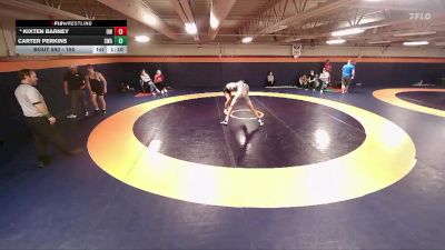 150 lbs Cons. Round 4 - Kixten Barney, Uintah Wrestling vs Carter Perkins, Sanderson Wrestling Academy