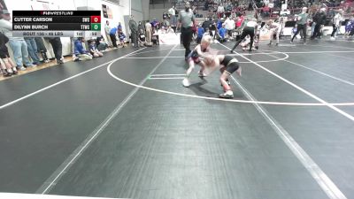46 lbs 3rd Place - Cutter Carson, Salina Wrestling Club vs Dilynn Burch, Team Tulsa Wrestling Club