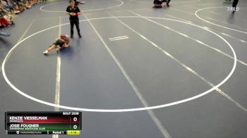 Quarterfinal - Josie Fougner, Zimmerman Wrestling Club vs Kenzie Viesselman, Minnesota