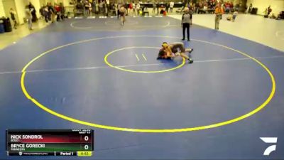 120 lbs Round 5 - Nick Sondrol, Bold vs Bryce Gorecki, Minneota