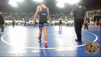 119 lbs Consi Of 16 #2 - Boomer Smith, Blanchard Wrestling Club vs Hudson Moseley, Raw Wrestling Club