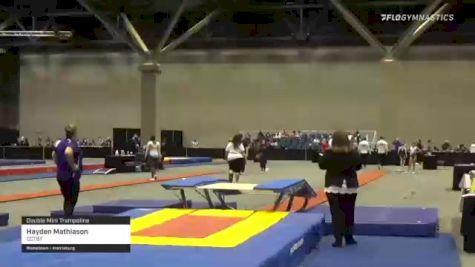 Hayden Mathiason - Double Mini Trampoline, CCT&T - 2021 USA Gymnastics Championships