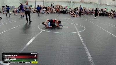 72 lbs Round 6 (8 Team) - Luke Briggs, Rebellion vs Matthew Bly, Mat Assassins Red