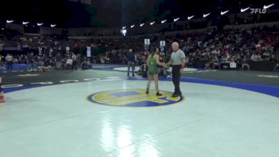 105 lbs Consi Of 16 #2 - Channey Schaad, Del Norte vs Maleah Ballejos, Paradise