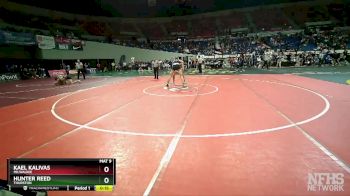 5A-150 lbs Cons. Round 1 - Hunter Reed, Thurston vs Kael Kalivas, Milwaukie