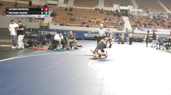 128-D3 Quarterfinal - Jayden Espinoza, Yuma High School vs Richard Tanori, Sahuarita High School