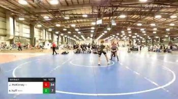 182 lbs Prelims - Jeremy McKinney, Turks Head vs Schey Huff, Beach Boyz Wrestling