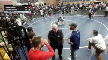 120 lbs Quarterfinal - Carter Tughan, Tahoma vs James Oliver, Medical Lake