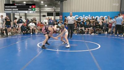 109 lbs Rr Rnd 3 - Colin Harter, M2 Training Center - BHS vs Dominic Ishuin, Outsiders Wrestling Club - BHS