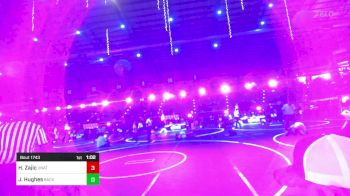 65 lbs Quarterfinal - Harrison Zajic, Unattached vs Jace Hughes, Backyard Brawlers