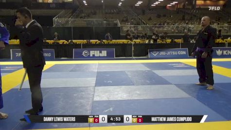 Matthew James Cumplido vs Danny Lewis Waters 2025 Pan Jiu Jitsu IBJJF Championship