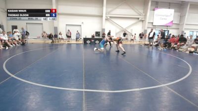 285 lbs Kasjan Wnuk, Connecticut vs Thomas Olson, Minnesota Blue