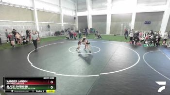 135 lbs Champ. Round 1 - Slade Swensen, Top Of The Rock Wrestling Club vs Xander Landin, Roy Wrestling Club