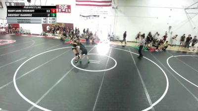 130-135 lbs Semifinal - MaryJane Stewart, Threshold WC vs Desteny Ramirez, Grand Terrace