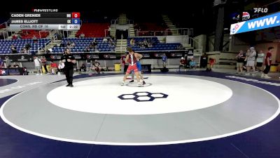 175 lbs Cons. Rd Of 16 - Caden Grenier, MN vs James Elliott, OK