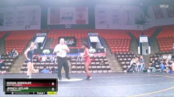 112 lbs Round 3 - Aviana Gonzalez, Beat The Streets vs Jessica LeClair, All American TC