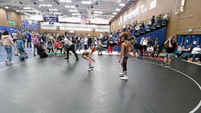 104 lbs 5th Place Match - Zaiden Clark, Grantsville Wrestling Club vs Izak Cox, Roy Wrestling Club